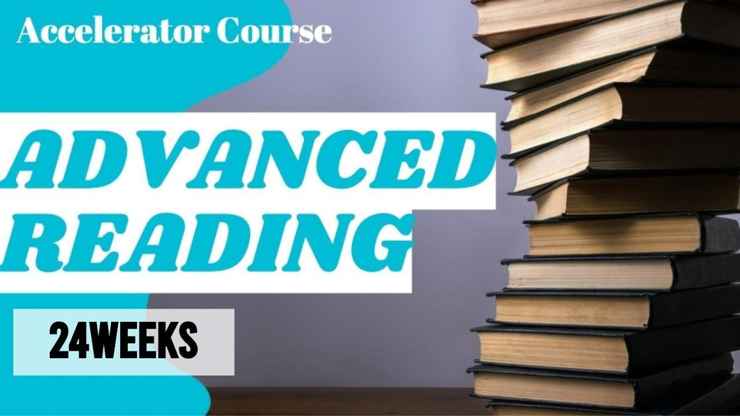Intermediate Advanced Reading（24週間）